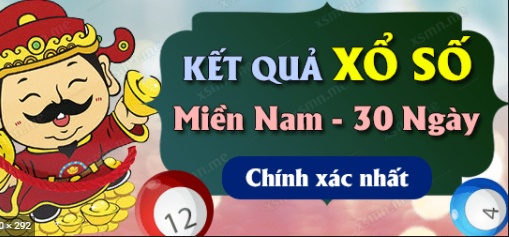 Miền Nam 30 ngày – Sổ kết quả XSMN
